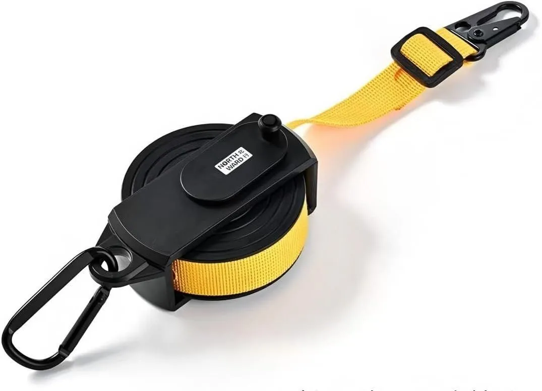 Non-Slip Hanging Hole Travel Washing Line - Yellow
